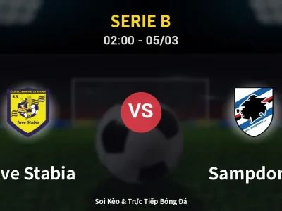 Kết Quả: Juve Stabia 1-1 Sampdoria – Highlight & Bàn Thắng | Serie B