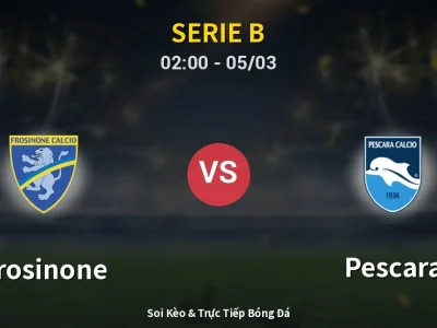 Kết Quả: Frosinone 2-2 Pescara – Highlight & Bàn Thắng | Serie B
