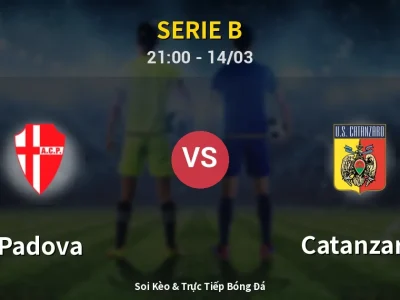 🔴 Trực Tiếp: Padova 0-2 Catanzaro – Link Xem Serie B (Full HD)