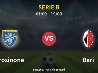 Kết Quả: Frosinone 2-1 Bari – Highlight & Bàn Thắng | Serie B