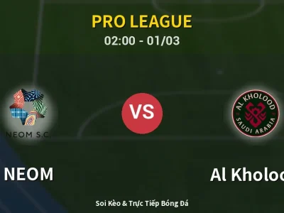 Kết Quả: NEOM 1-2 Al Kholood – Highlight & Bàn Thắng | Pro League