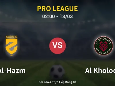 Kết Quả: Al-Hazm 2-1 Al Kholood – Highlight & Bàn Thắng | Pro League