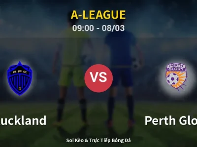 Kết Quả: Auckland 2-2 Perth Glory – Highlight & Bàn Thắng | A-League