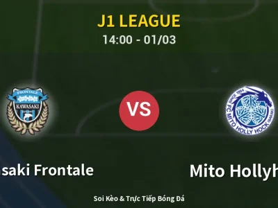Kết Quả: Kawasaki Frontale 2-2 Mito Hollyhock – Highlight & Bàn Thắng | J1 League