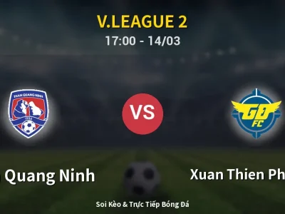 Kết Quả: Than Quang Ninh 0-0 Xuan Thien Phu Tho – Highlight & Bàn Thắng | V.League 2