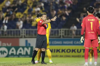 VPF Gây Sốc: Trọng Tài Ngoại 'Đại Chiến' Chung Kết Lượt Đi V.League Giữa CAHN Và Ninh Bình 1