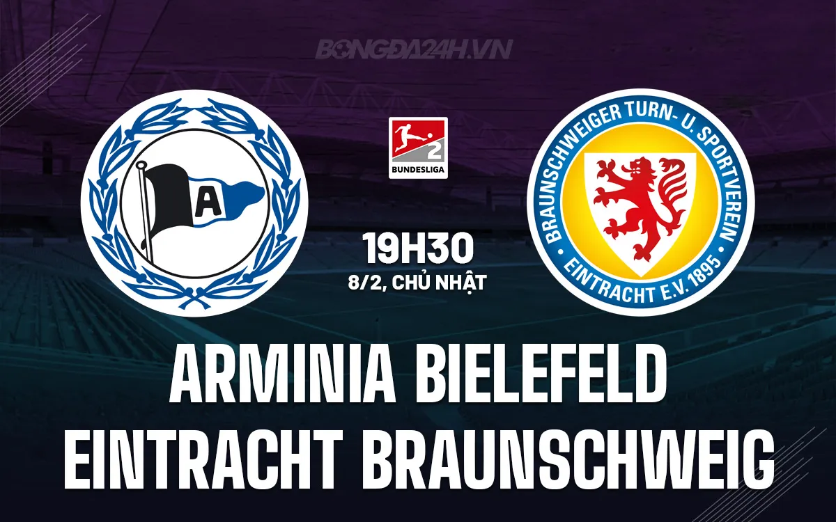 Arminia Bielefeld vs Eintracht Braunschweig Arminia Bielefeld vs Eintracht Braunschweig