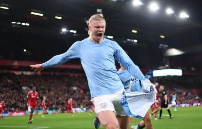 Haaland 'Ma Bư' Phá Dớp Anfield: Siêu Phẩm Phút 92 Giây 42 Định Đoạt Cuộc Đua Vô Địch 1