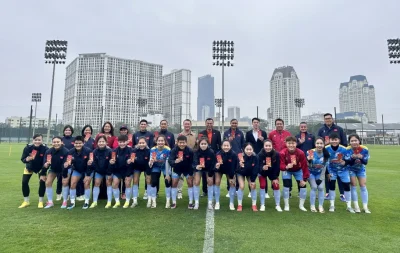 Tuyển nữ Việt Nam khai xuân tập luyện, quyết tâm 'bùng nổ' tại VCK châu Á 2026 1